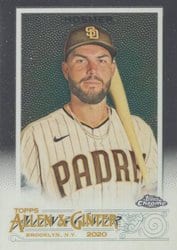2020 Topps Allen & Ginter Chrome Base Set Eric Hosmer #220 card