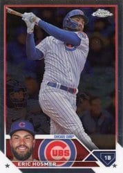 2023 Topps Chrome Update Base Set Eric Hosmer #USC148 card