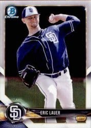 2018 Bowman Chrome Prospects Eric Lauer #BCP18 card