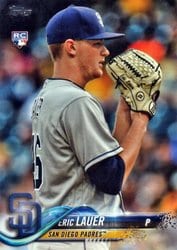 2018 Topps Update Base Set Eric Lauer #US82 card