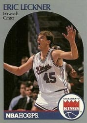 1990-91 Hoops Base Set Eric Leckner #429 card