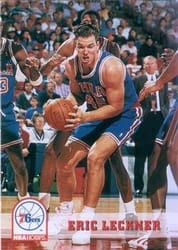1993-94 Hoops Base Set Eric Leckner #388 card