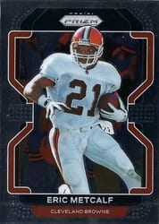 2021 Panini Prizm Base Set Eric Metcalf #269 card