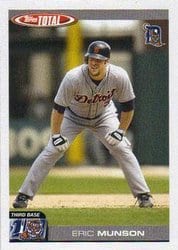 2004 Topps Total Base Set Eric Munson #424 card