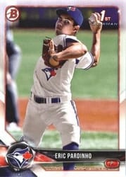 2018 Bowman Prospects Eric Pardinho #BP110 card