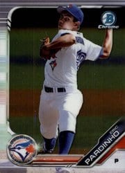 2019 Bowman Chrome Prospects Eric Pardinho #BCP-166 card