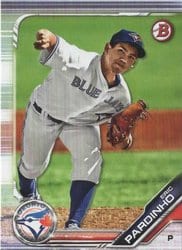 2019 Bowman Draft Base Set Eric Pardinho #BD-21 card