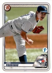 2020 Bowman 1st Edition Base Set Eric Pardinho #BFE-135 card