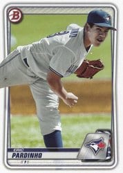 2020 Bowman Prospects Eric Pardinho #BP-135 card