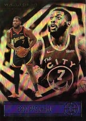 2020-21 Panini Illusions Base Set Eric Paschall #34 card