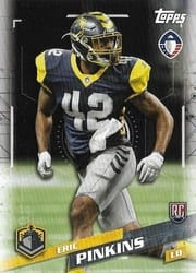 2019 Topps AAF Base Set Eric Pinkins #168 card
