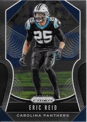 2019 Panini Prizm Base Set Eric Reid #180 card