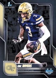 2025 Bowman University Chrome Base Set Eric Rivers #86 card