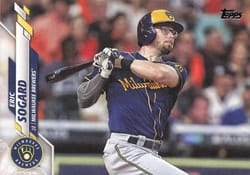 2020 Topps Base Set Eric Sogard #697 card