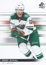 2019-20 SP Authentic Base Set Eric Staal #27 card