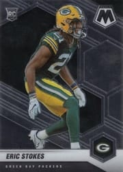 2021 Panini Mosaic Base Set Eric Stokes #347 card