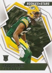 2021 Panini Rookies & Stars Base Set Eric Stokes #155 card