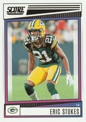 2022 Score Base Set Eric Stokes #99 card