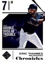 2018 Panini Chronicles Base Set Eric Thames #31 card