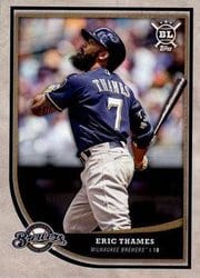 2018 Topps Big League Base Set Eric Thames #17 card
