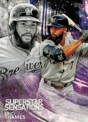 2018 Topps Superstar Sensations Eric Thames #SSS-38 card