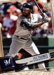 2019 Topps Big League Base Set Eric Thames #79 card