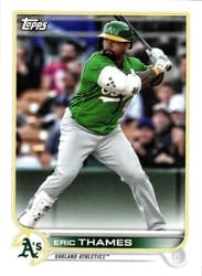 2022 Topps Mini Base Set Eric Thames #US121 card