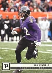 2018 Panini Base Set Eric Weddle #25 card