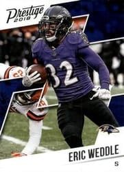 2018 Panini Prestige Base Set Eric Weddle #90 card