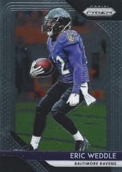 2018 Panini Prizm Base Set Eric Weddle #185 card