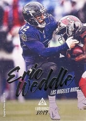 2019 Panini Luminance Base Set Eric Weddle #11 card