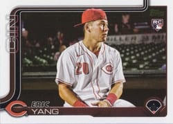 2025 Topps Update Base Set Eric Yang #US168b card