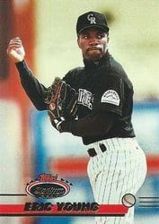 1993 Stadium Club Base Set Eric Young #526 card