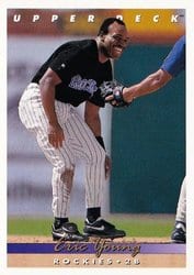 1993 Upper Deck Base Set Eric Young #521 card