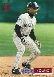 1994 Stadium Club Base Set Eric Young #72 card
