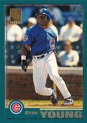 2001 Topps Base Set Eric Young #53 card