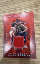 2024 Panini Origins WNBA Art Nouveau Memorabilia Erica Wheeler #AN-EW card