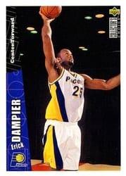 1996-97 Collector's Choice Base Set Erick Dampier #253 card