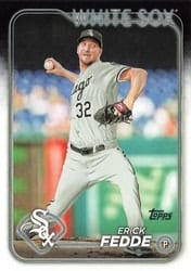 2024 Topps Base Set Erick Fedde #405 card