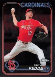 2024 Topps Chrome Update Base Set Erick Fedde #USC47 card