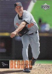 2006 Upper Deck Base Set Erik Bedard #59 card