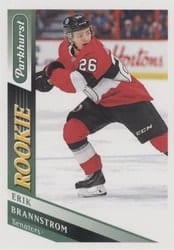 2019-20 Parkhurst Base Set Erik Brannstrom #296 card