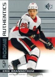 2019-20 SP Base Set Erik Brannstrom #105 card