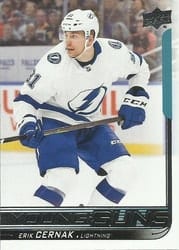 2018-19 Upper Deck Base Set Erik Cermak #455 card