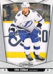 2024-25 O-Pee-Chee Base Set Erik Cernak #128 card