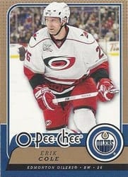 2008-09 O-Pee-Chee Base Set Erik Cole #294 card