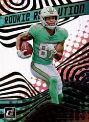 2022 Donruss Rookie Revolution Erik Ezukanma #REV-38 card