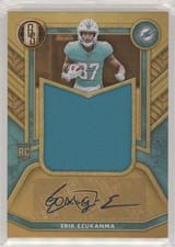 2022 Panini Gold Standard Rookie Jersey Autographs Erik Ezukanma #RAJ-EEZ card