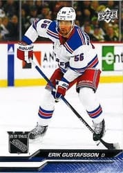 2023-24 Upper Deck Base Set Erik Gustafsson #592 card