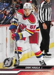 2023-24 Upper Deck Base Set Erik Haula #581 card